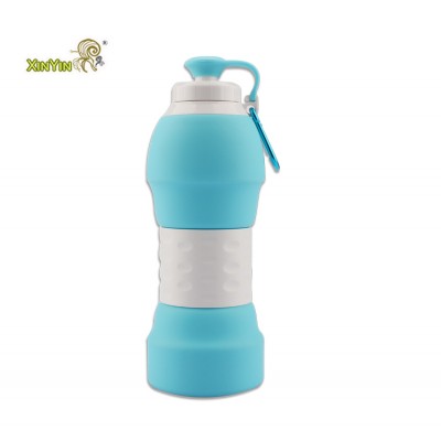 Eco-friendliy Food Grade Personal Care Travel Bottle Hot Water Bottle Rubber Flexible Bottle