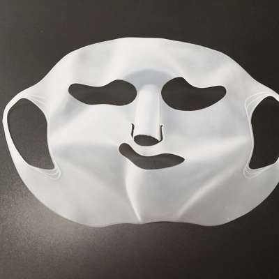 Hot  Silicone Female Facial Mask Transparent Mask For Skin Care