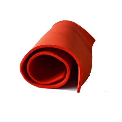 High temperature resistant soft silicone rubber sheet with custom size and color