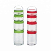 2020 NEW BPA Free Plastic multi function fashion multilayer water bottle